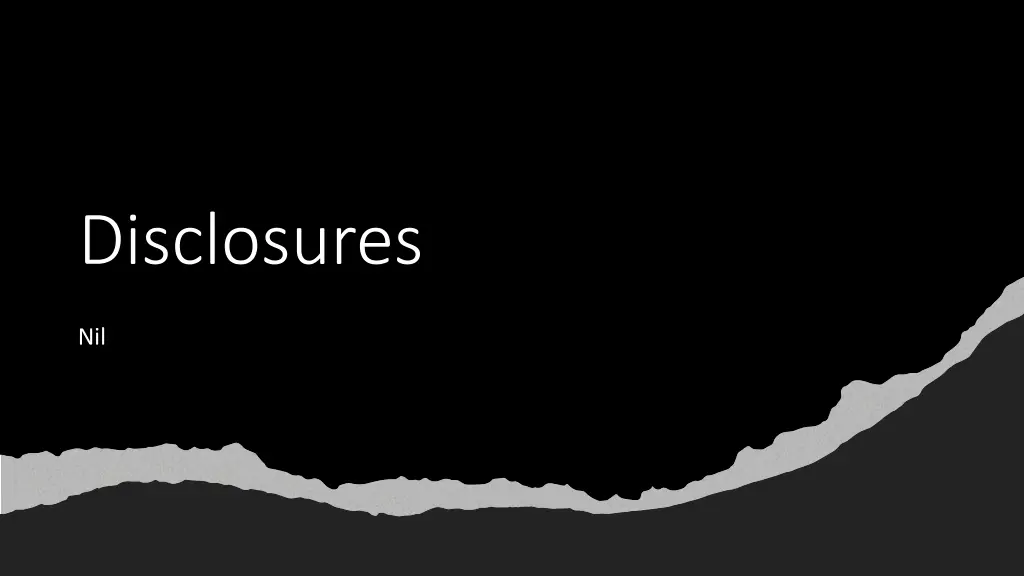 disclosures