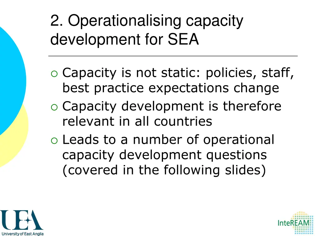 2 operationalising capacity development for sea