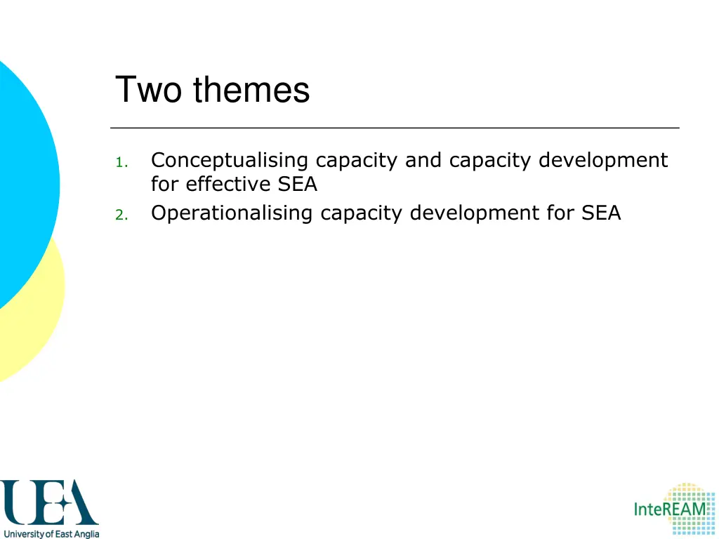 two themes
