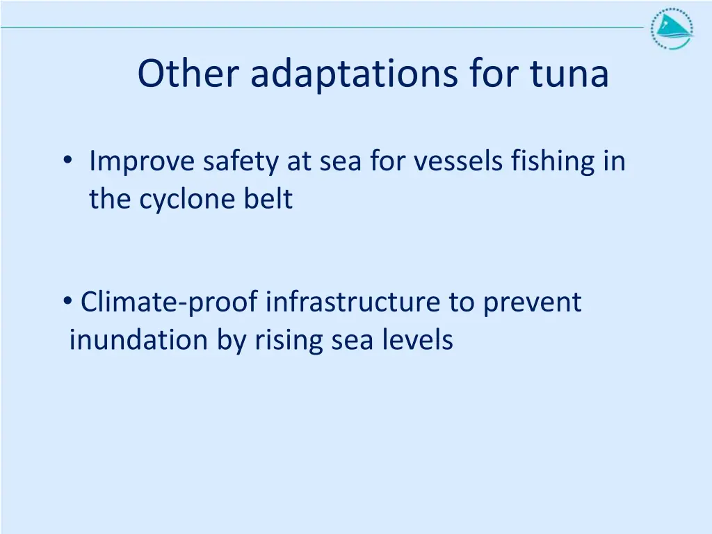 other adaptations for tuna