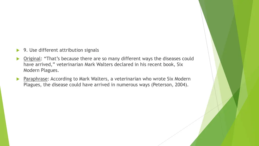 9 use different attribution signals