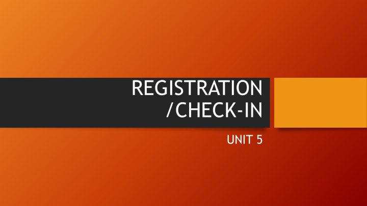 registration check in