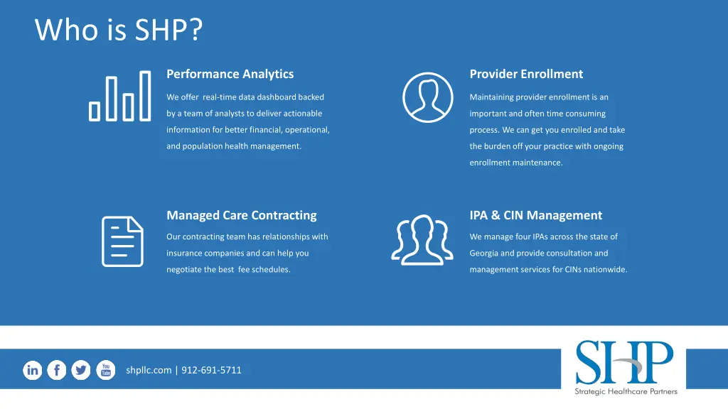 who is shp