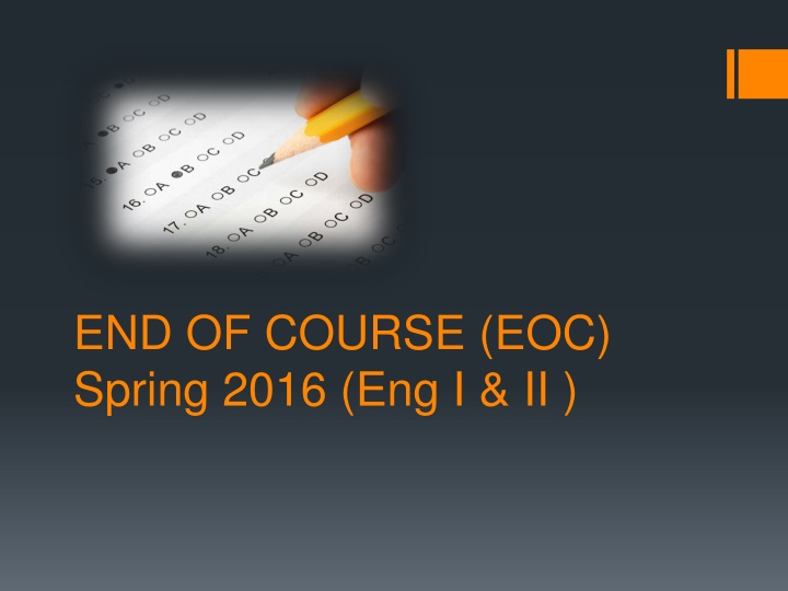 end of course eoc spring 2016 eng i ii