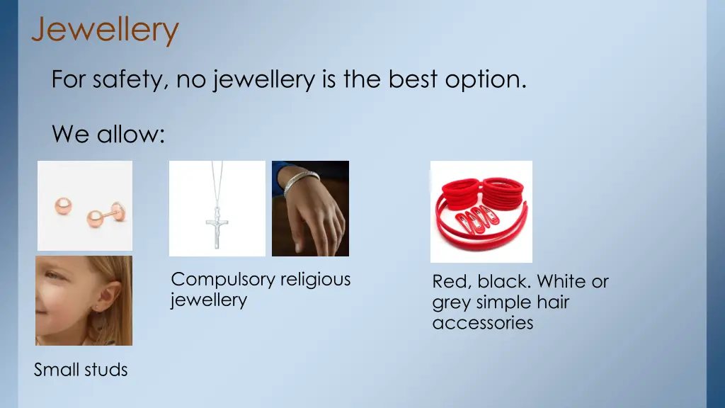 jewellery