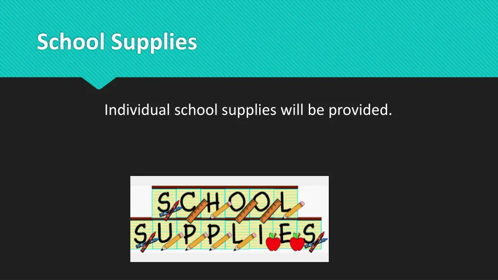 school supplies