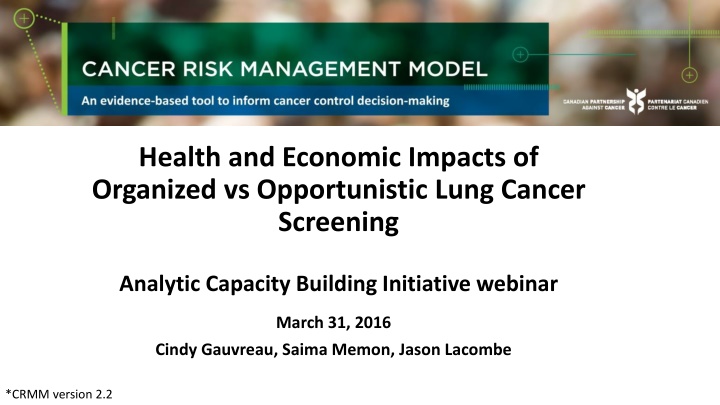 health and economic impacts of organized