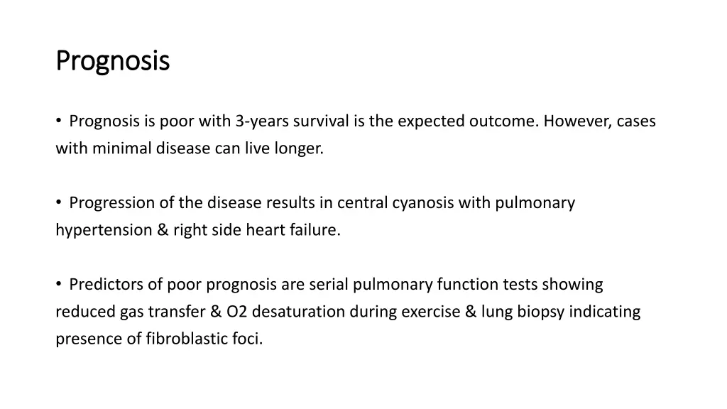prognosis prognosis