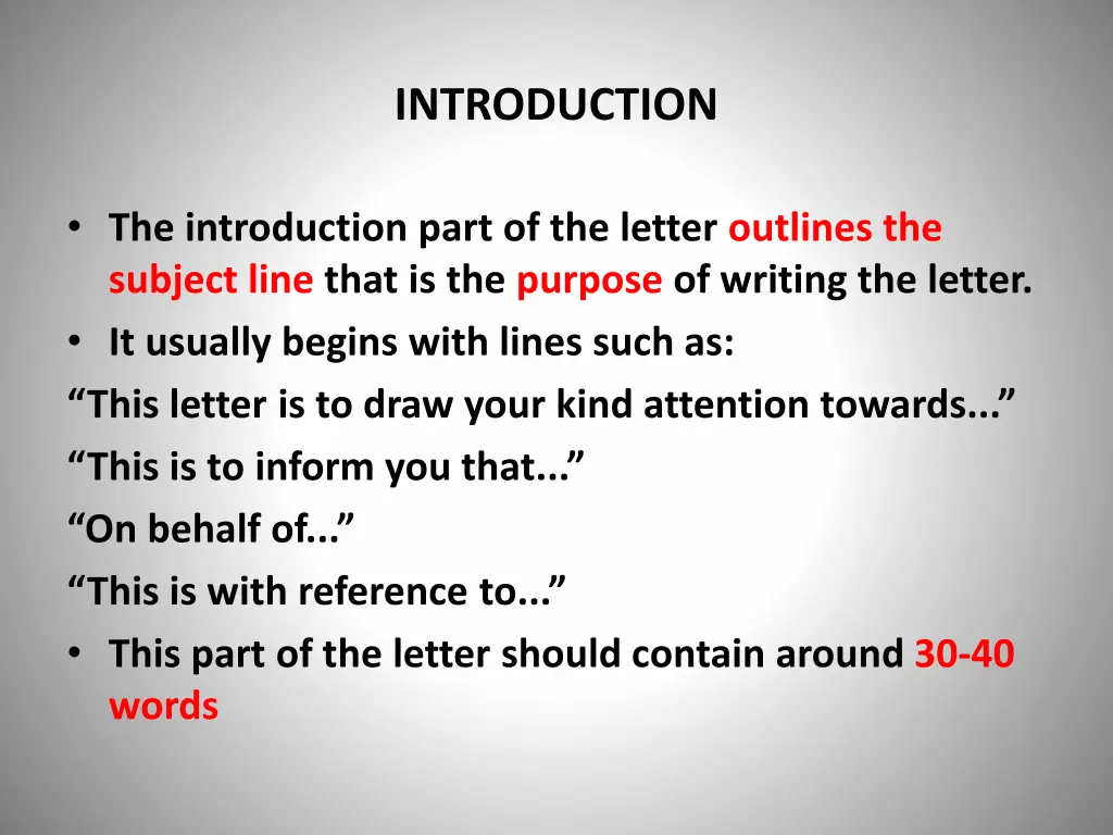introduction