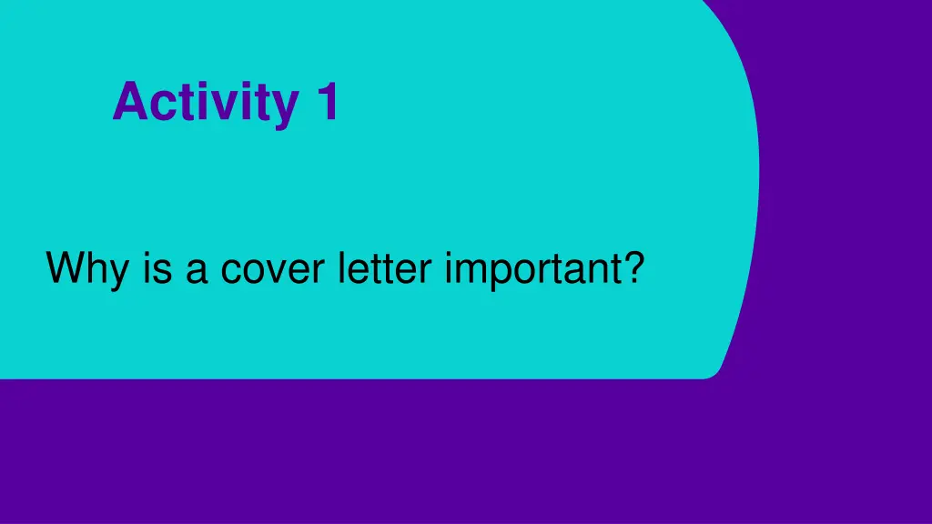 activity 1