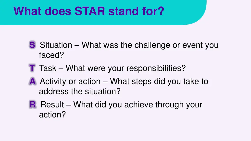what does star stand for