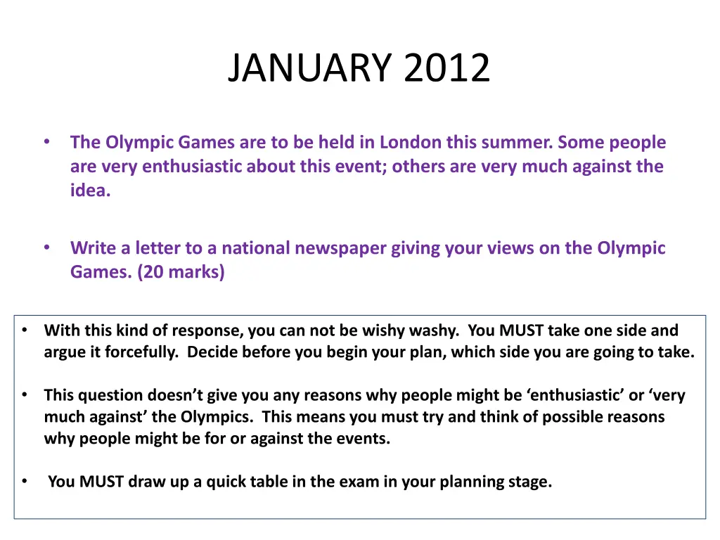 january 2012