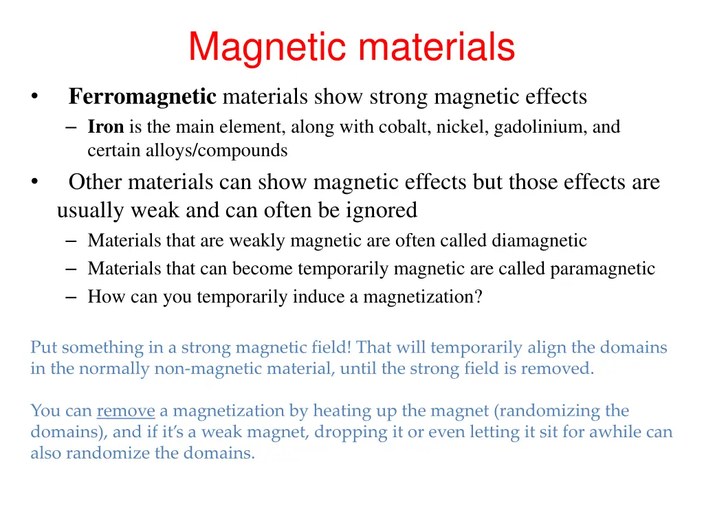 magnetic materials