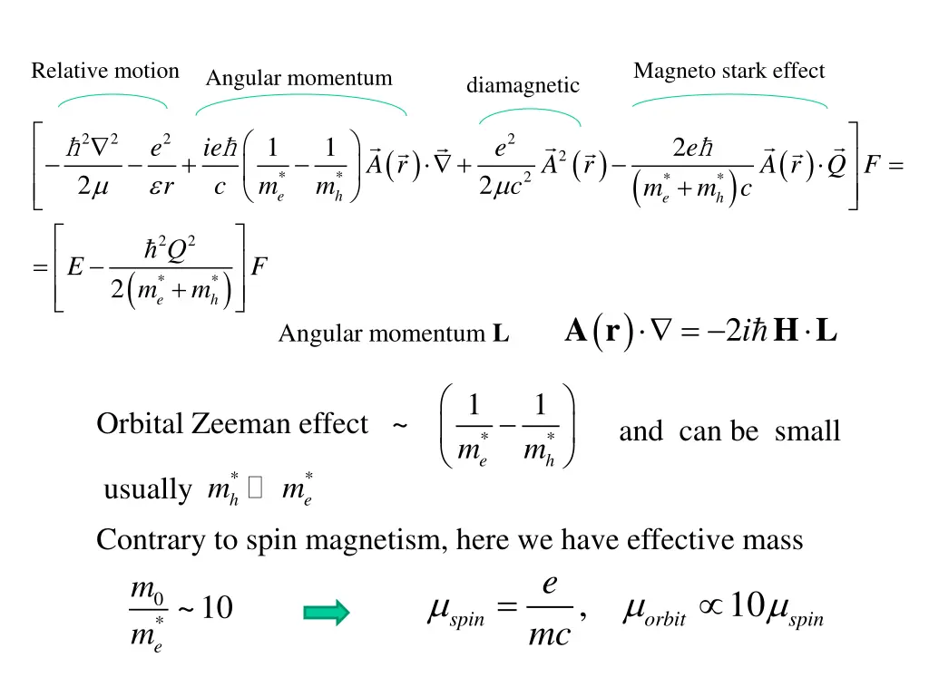 relative motion
