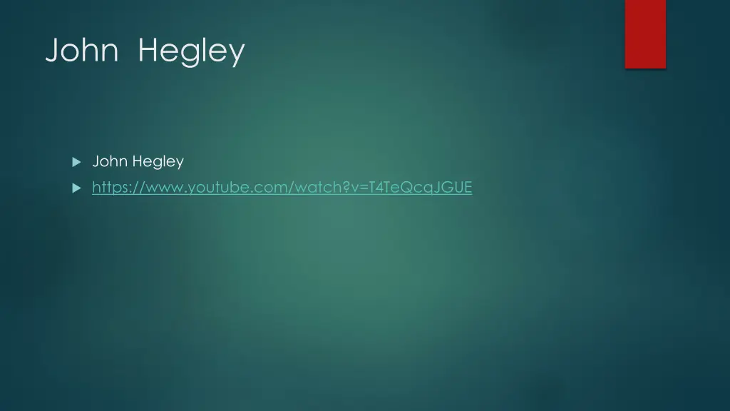 john hegley