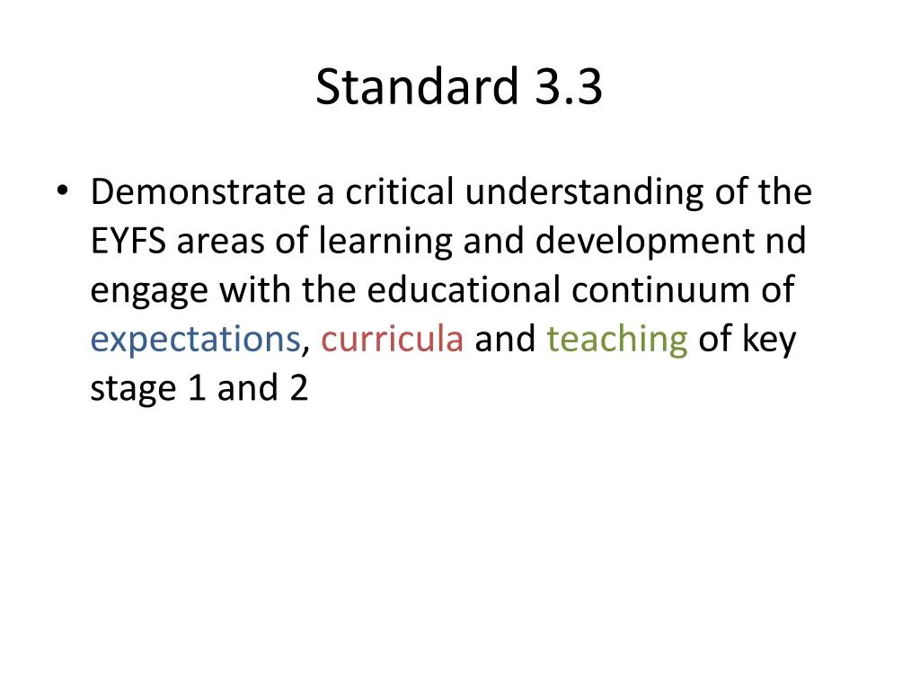 standard 3 3