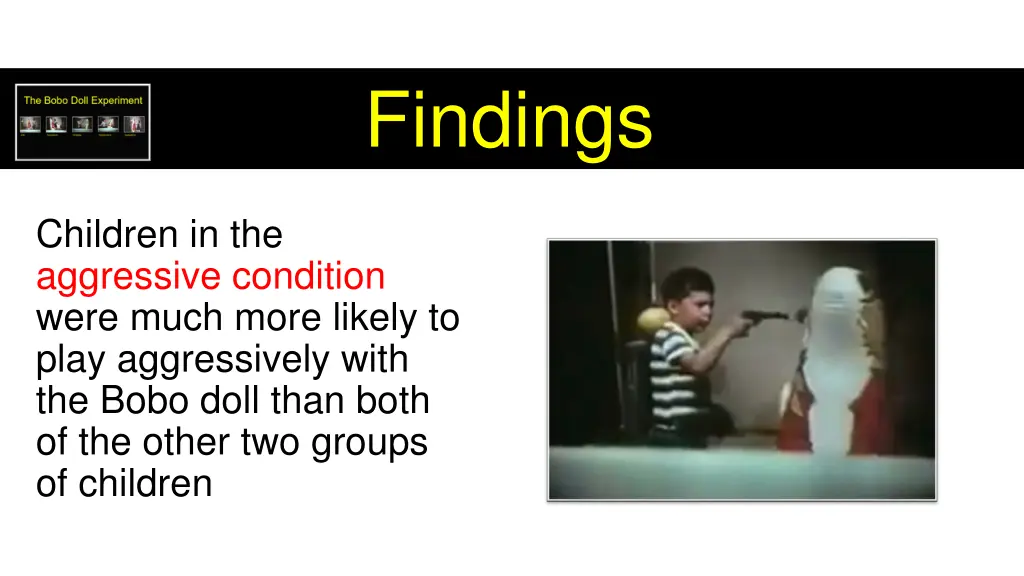 findings