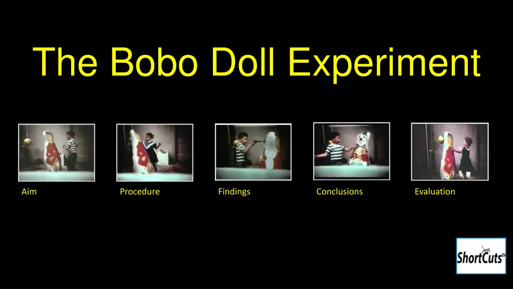 the bobo doll experiment
