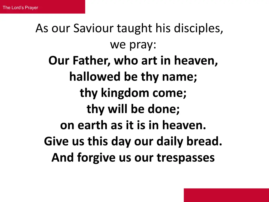 the lord s prayer 2