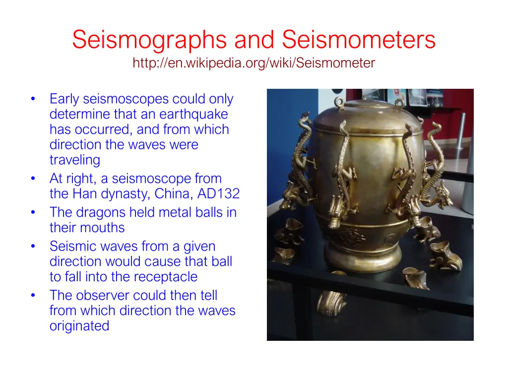 seismographs and seismometers http en wikipedia