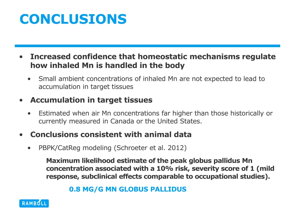 conclusions