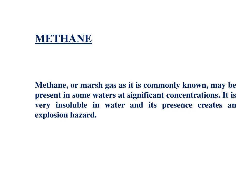 methane