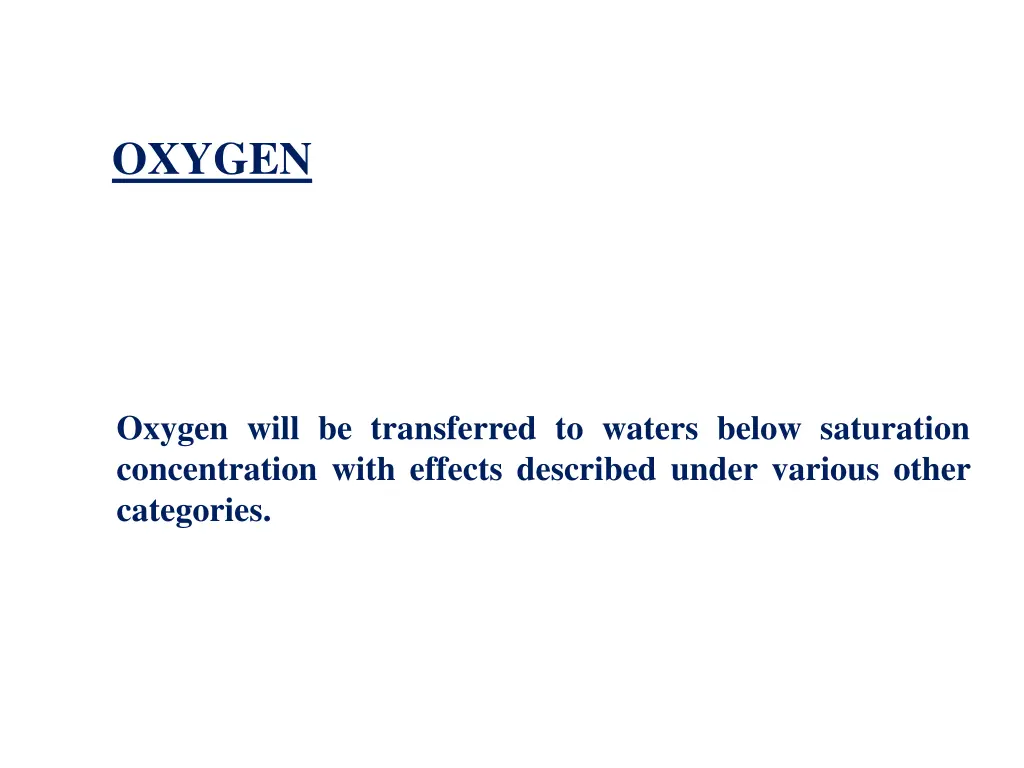 oxygen
