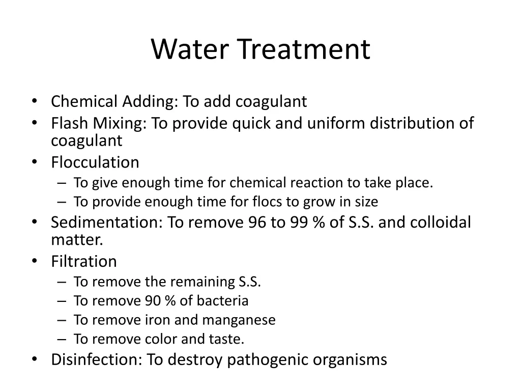 water treatment 2