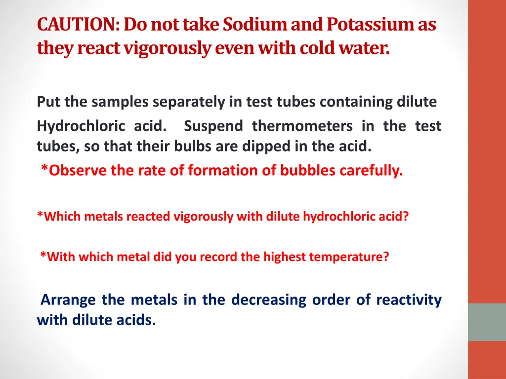 caution do not take sodium and potassium as they