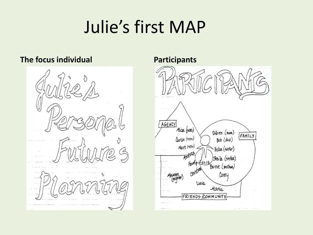 julie s first map