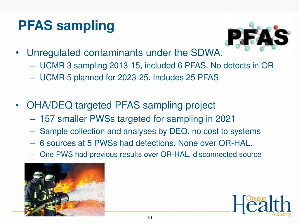 pfas sampling