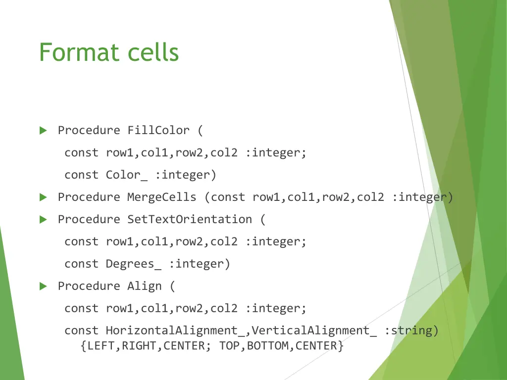 format cells 1