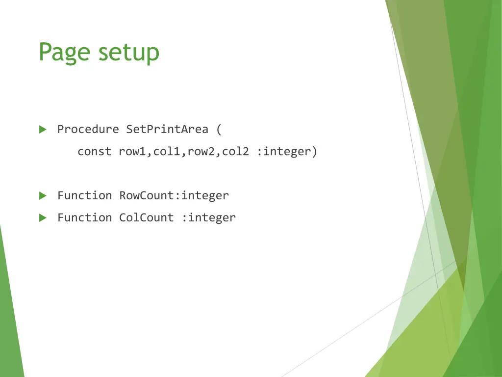page setup 1