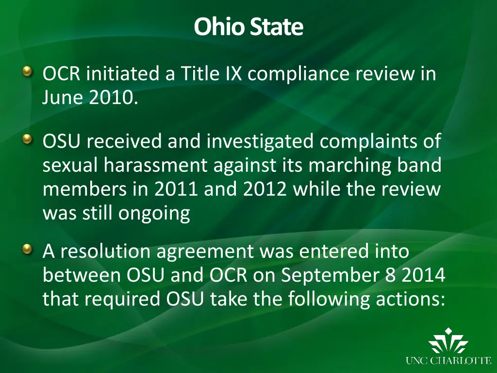 ohio state