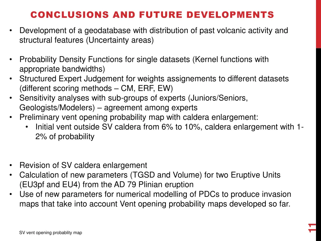 conclusions and future developments