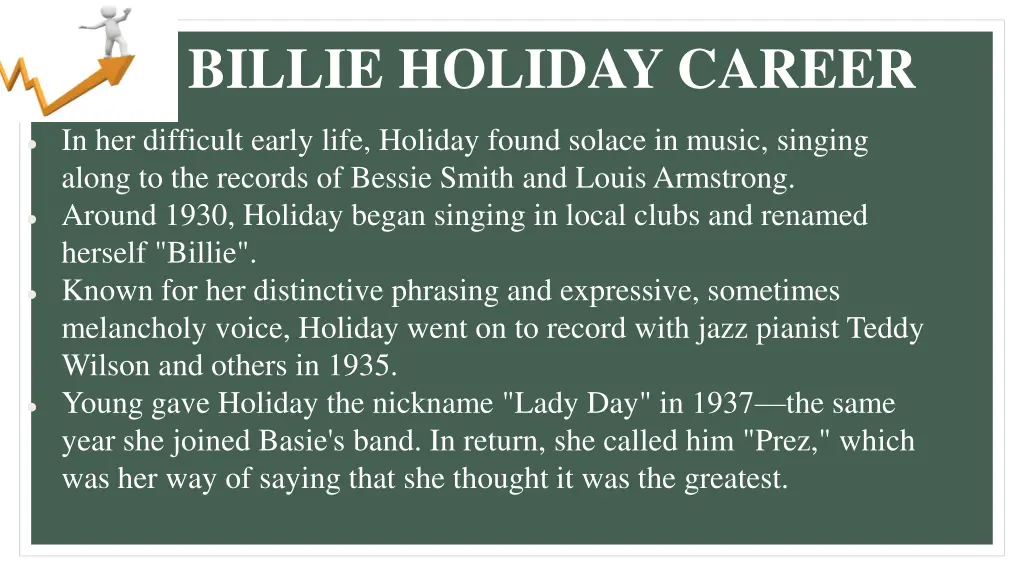 billie holiday career
