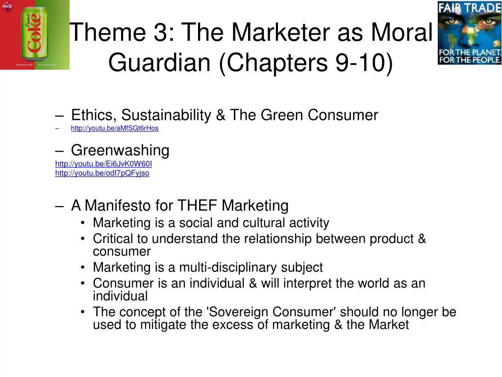 theme 3 the marketer as moral guardian chapters