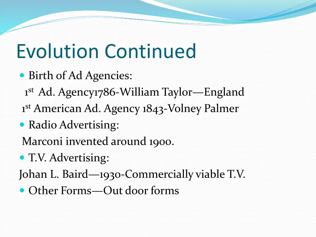 evolution continued 1