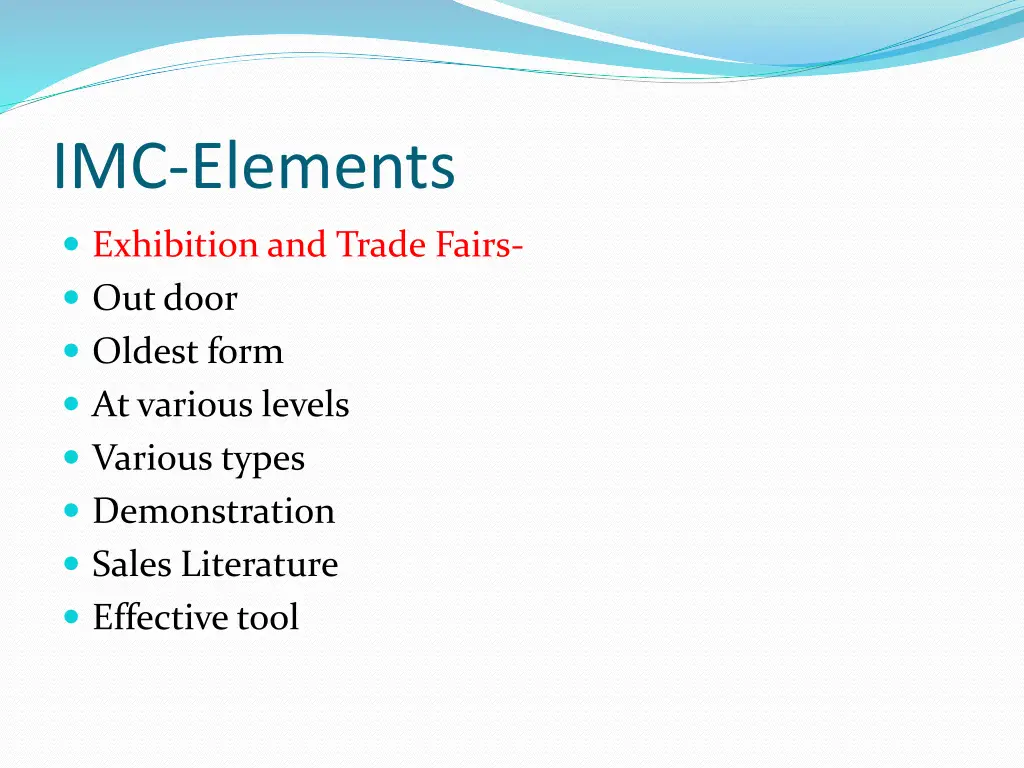 imc elements 1