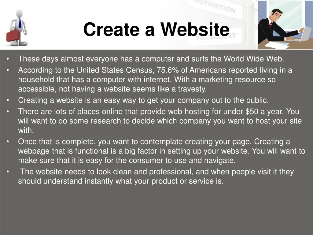 create a website 1