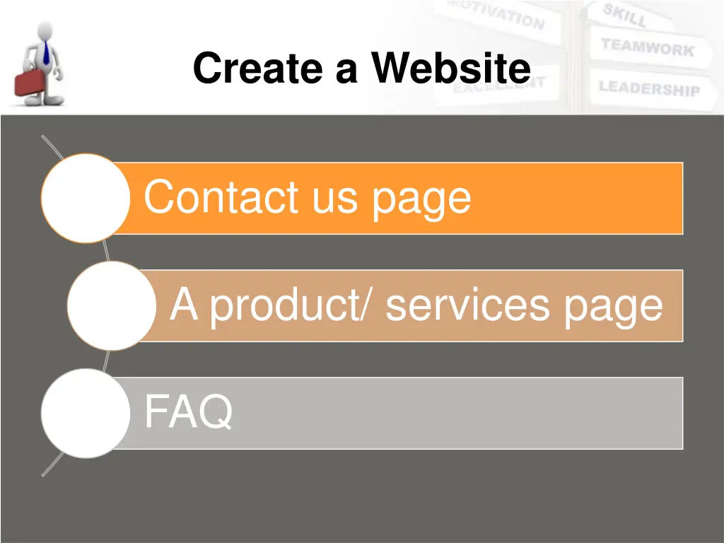 create a website