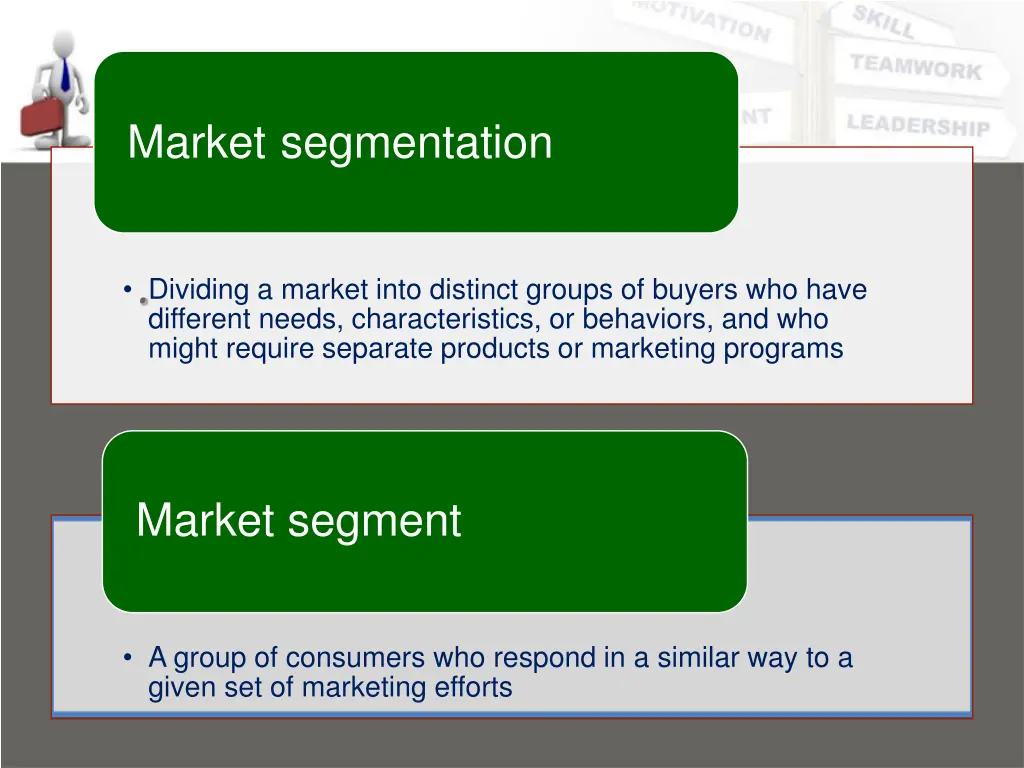 market segmentation