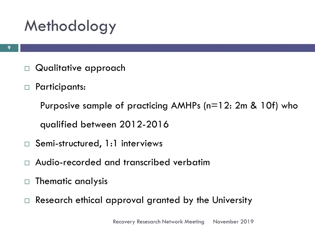 methodology