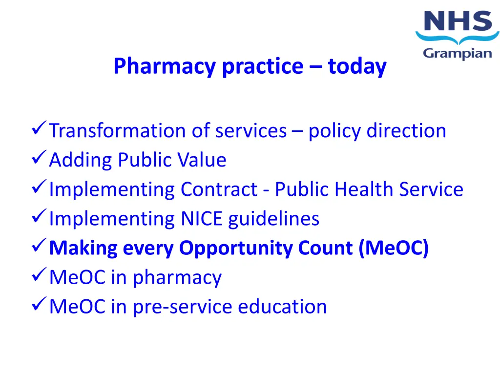 pharmacy practice today