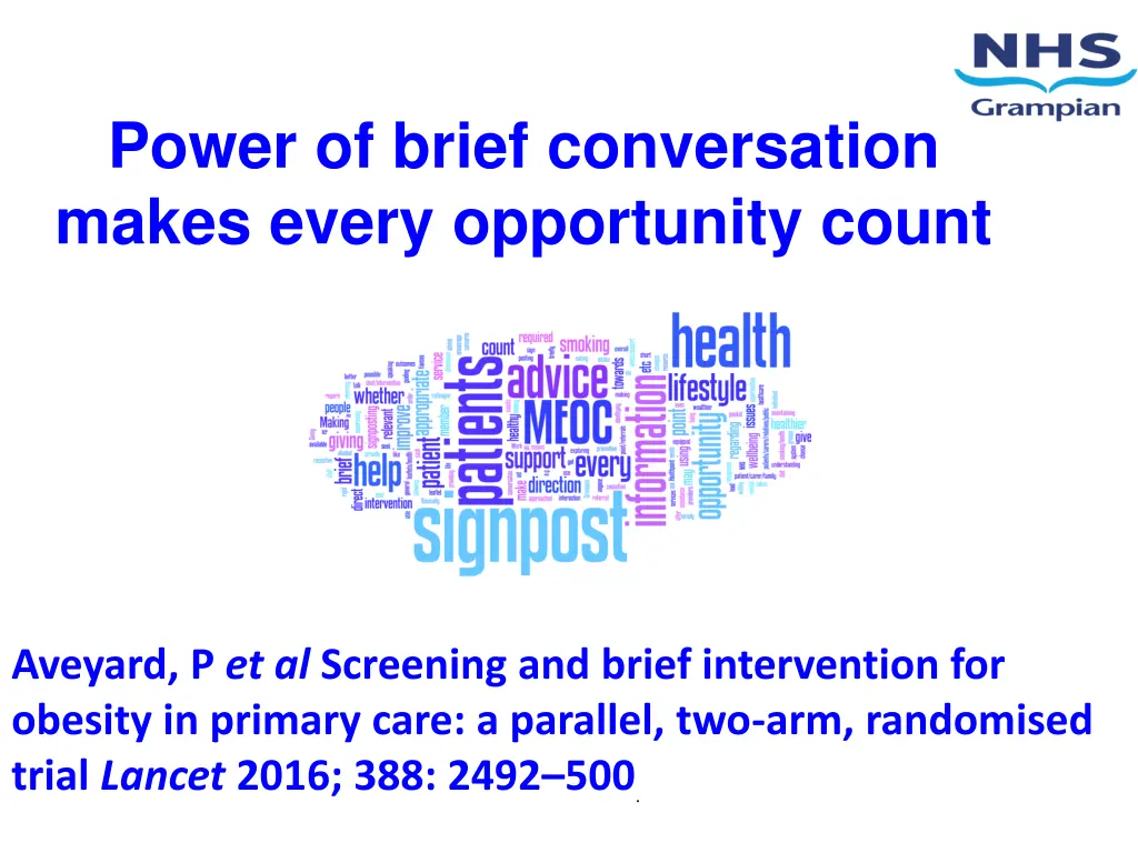 power of brief conversation makes every
