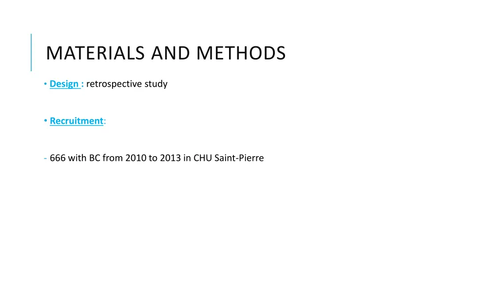 materials and methods