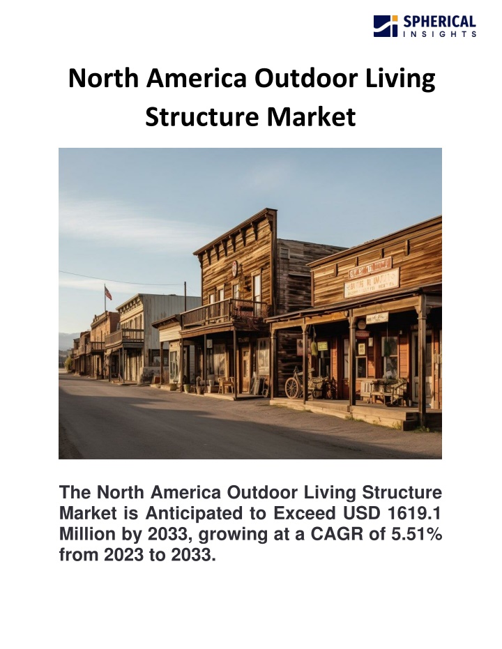 north america outdoor living structure market