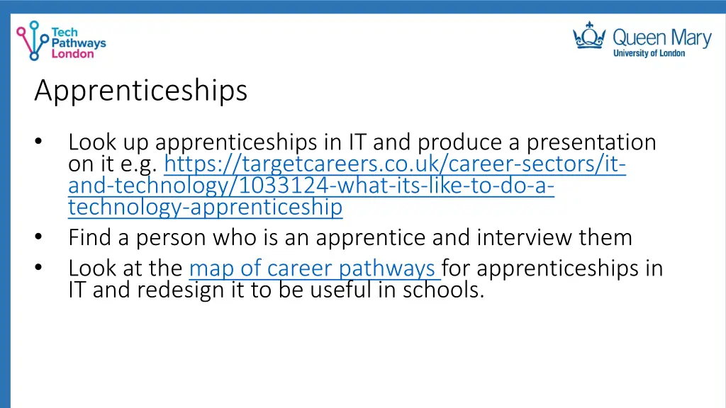 apprenticeships