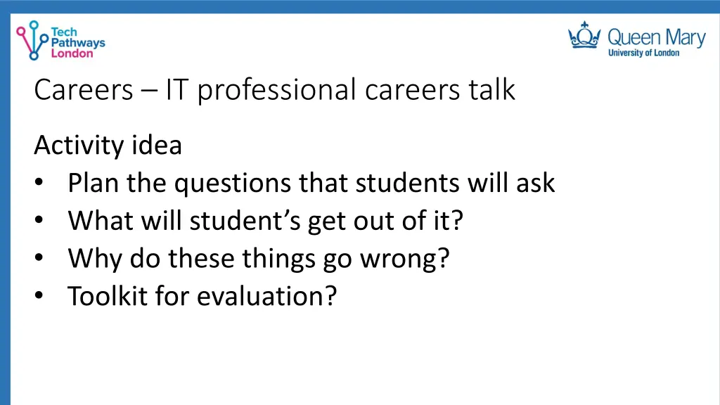 careers it professional careers talk