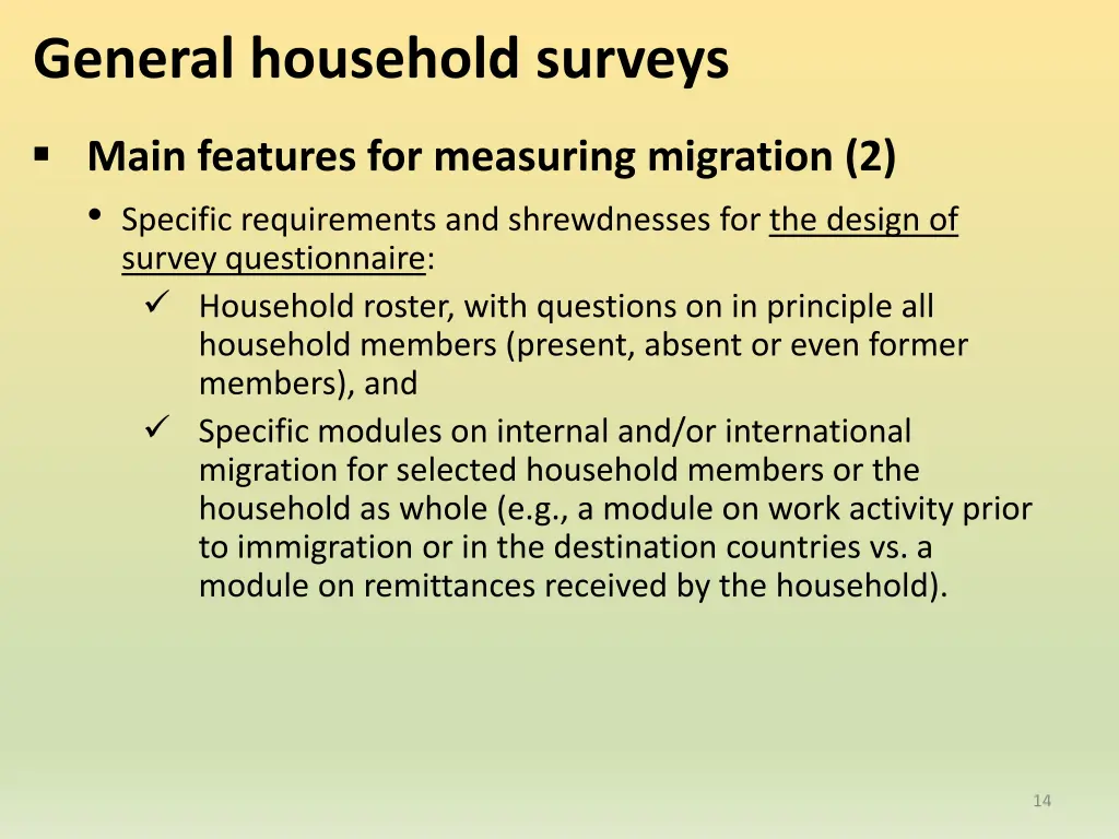 general household surveys 2